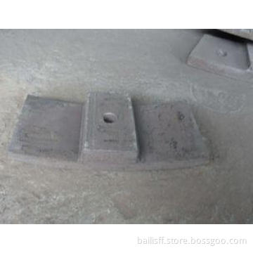 High Cr Cast Iron Grinding Mill Liners Wear-resistance OEM